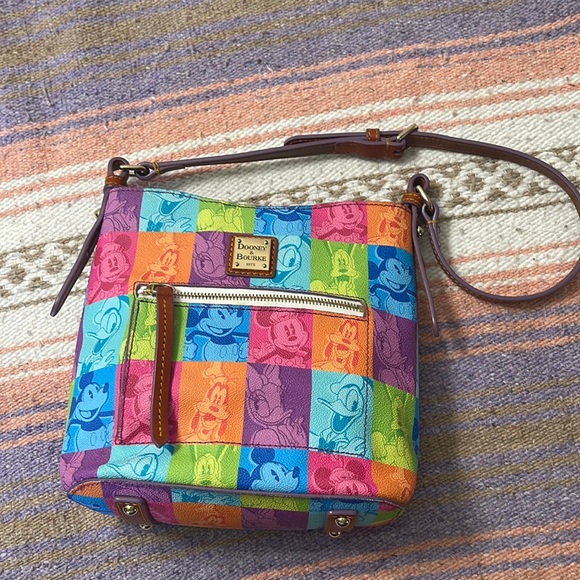 Pop art Disney Dooney and Bourke fab five purse - Picture 1 of 5